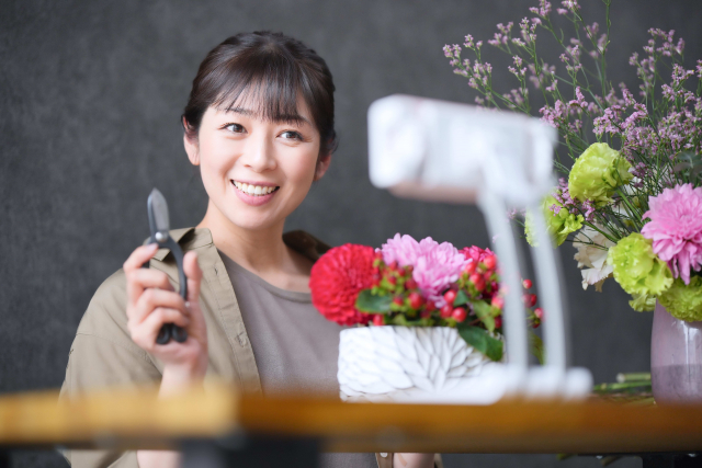 生け花ライバー